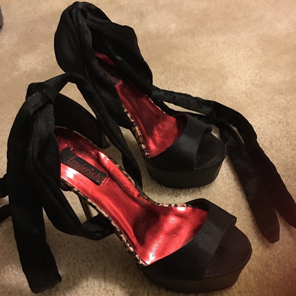 Seductive sexy heels